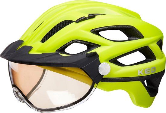 KED Covis Lite Fietshelm - M (52-58cm) - Geel