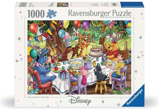 Ravensburger legpuzzel Disney Winnie de Poeh 1000 stukjes cartoon.