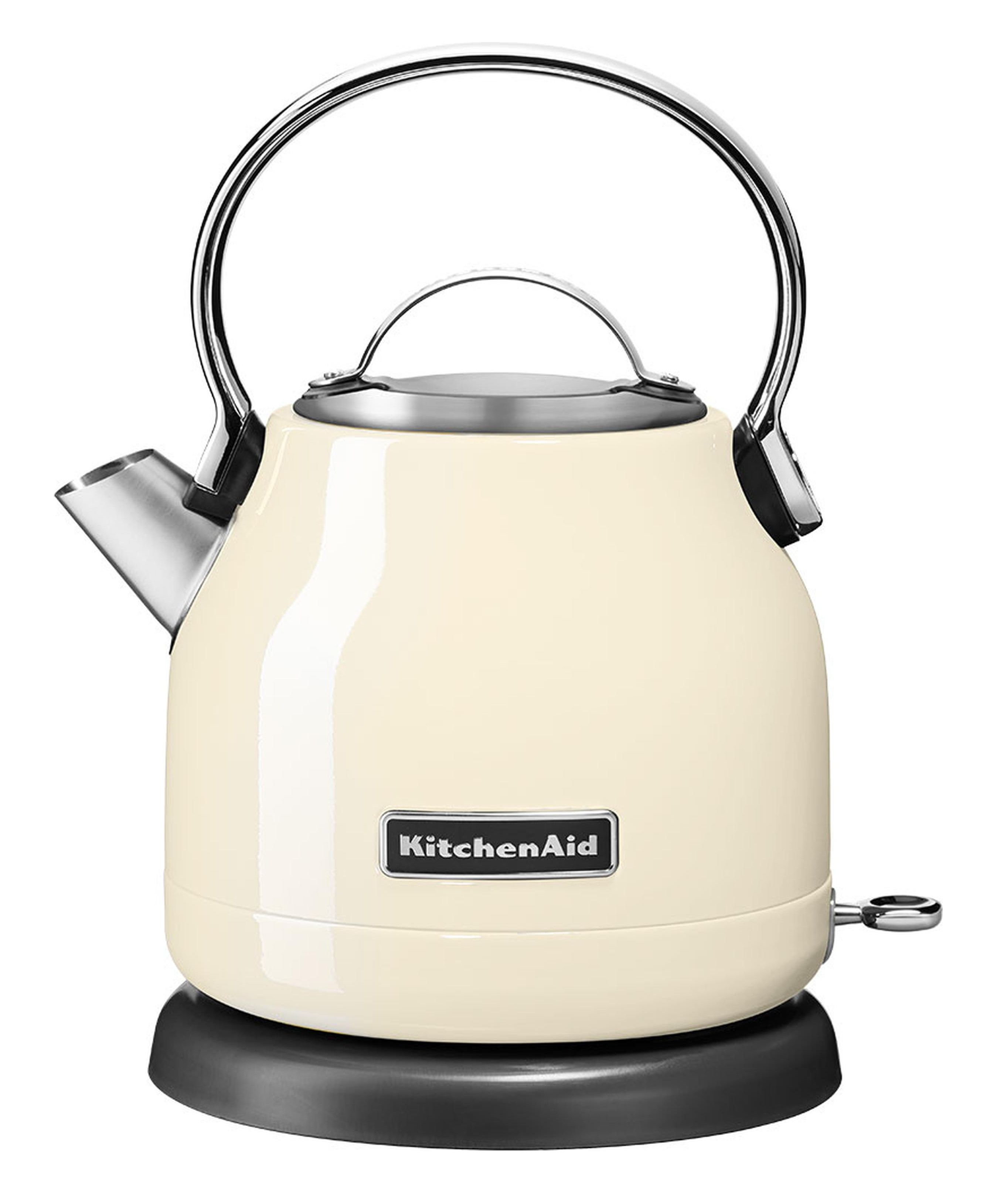 KitchenAid 5KEK1222EAC Waterkoker | 1.25 l | Zwart, Crème, Roestvrijstaal