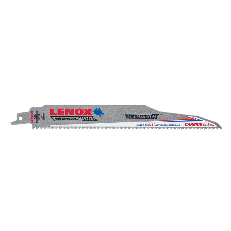 Lenox Lenox Reciprozaagblad demolition CT 229 x 22 x 1,3