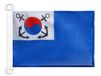 AZ FLAG Bootvlag Zuid-Korea marinevlag 45x30 cm Plastic Ringen