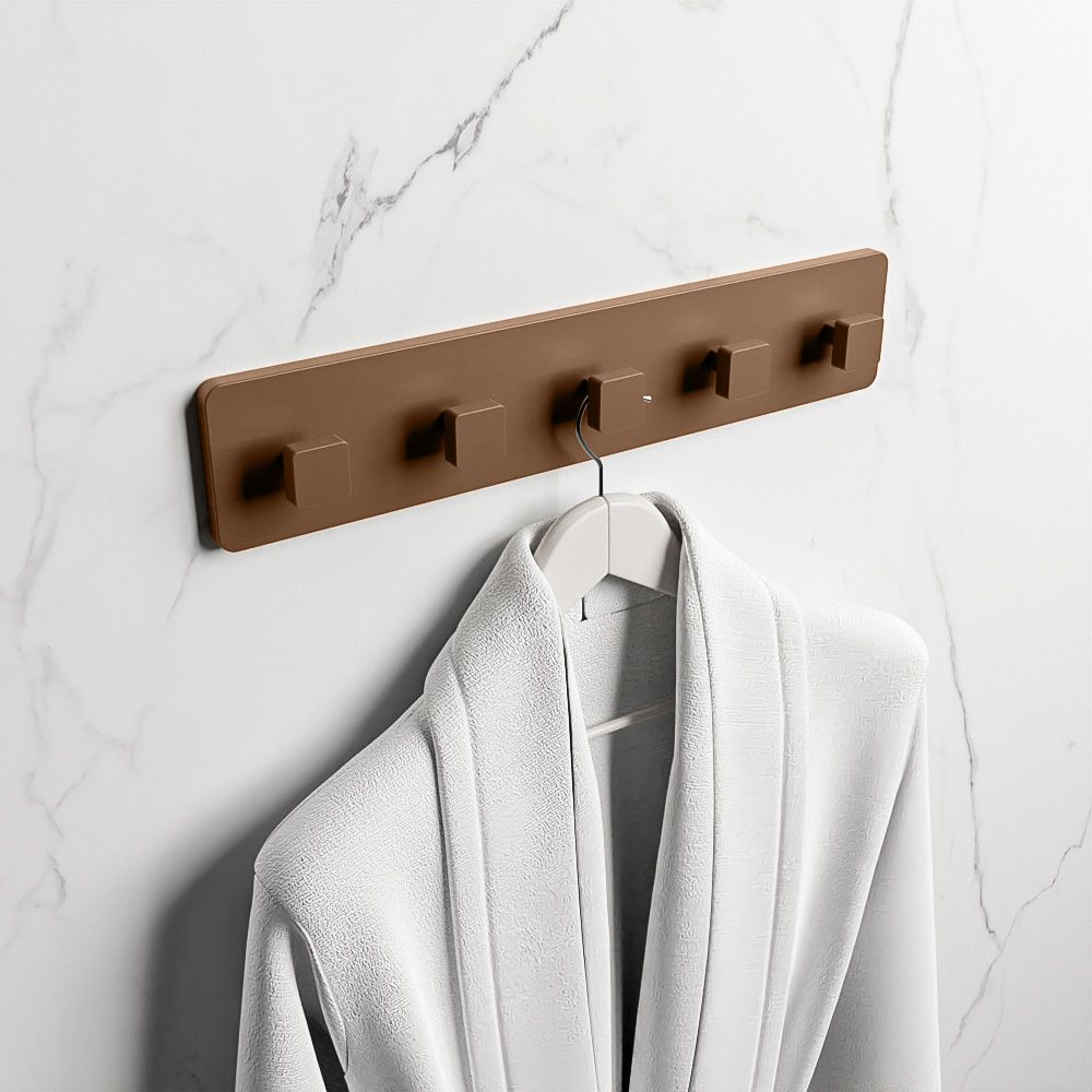 Mondiaz Easy handdoekhaken 45 cm - RVS