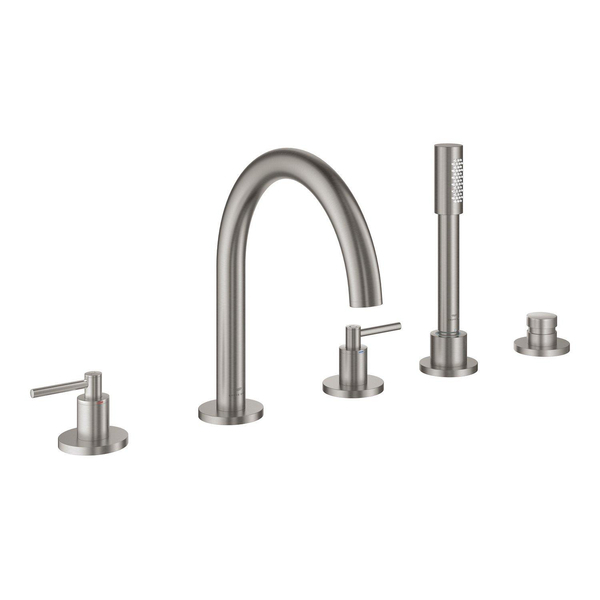 GROHE Atrio 5-gats badrandcombinatie supersteel 29407dc0