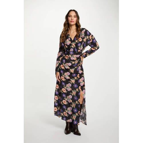 Morgan Black Floral Maxi Dress