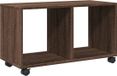 vidaXL commode 72x33x42,5 cm bois de chêne marron
