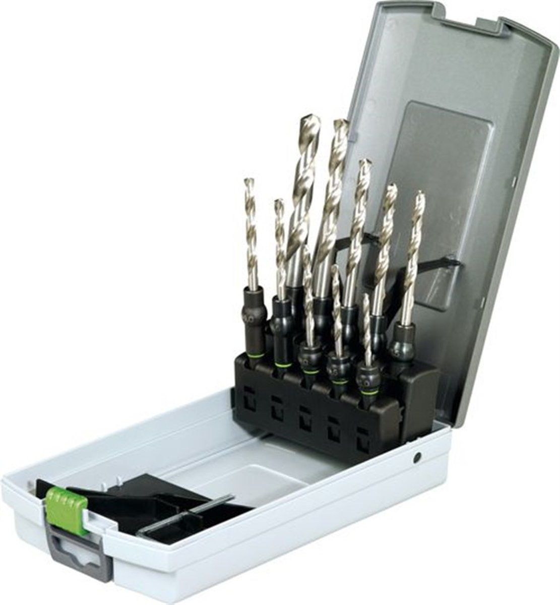 Festool Spiraalboor cassette HSS 3-10/10x Centrotec - 4014549090312