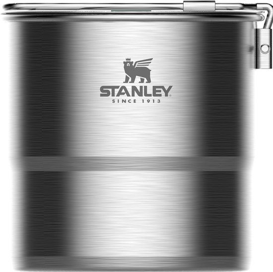Stanley The Stainless Steel Cook Set For Two 1,0 L - Camping Cookset - Stainless Steel