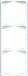 Jung CD500 Afdekraam Schakelmateriaal - CD583KWW - Wit