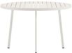 Hioshop Giardini Ronde Eettafel Beige Metaal 120 cm
