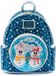 Loungefly Disney Snow Globe Mickey & Minnie (snowman) Backpack