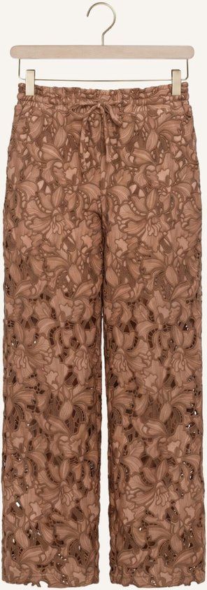 Amaya Amsterdam Mitch Pant Broeken Dames - Bruin - Maat XS