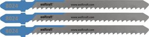 wolfcraft - HSS decoupeerzaagbladen voor staal - 3 stuks