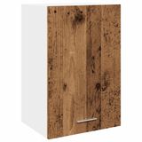vidaXL Bovenkast Lyon 50x31x60 cm bewerkt hout oud houtkleurig