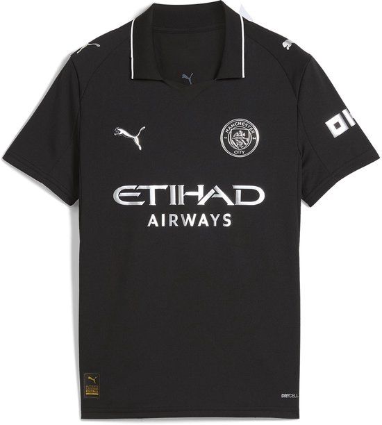 Puma Manchester City FC 25/26 Replica Uitshirt Junior Zwart
