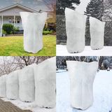 Set de 4 housses de protection pour plantes avec cordon de serrage, 120 x 80 cm, résistant à l'hiver