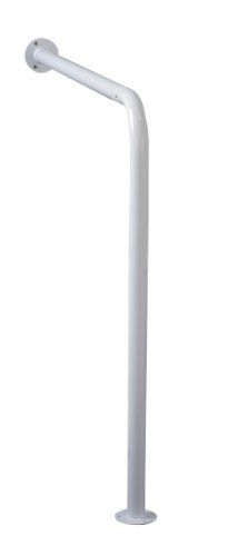 Performance Healthcare Homecraft Ringwood Wall to Floor Grab Rail, Curved Grab Bar, 76 cm