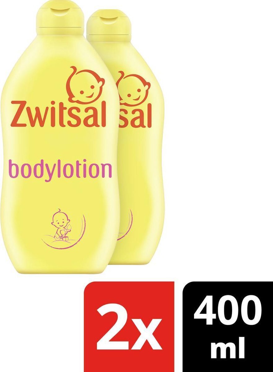 Zwitsal Baby Bodylotion - 2 x 400 ml