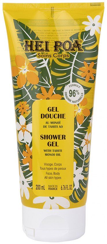 Hei Poa Tahitiaanse Monoï Douchegel AO 200 ml