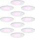 HOFTRONIC SMART HOFTRONIC - 10x Venezia Slimme Spotjes Wit - RGBWW - IP65 - 6 Watt