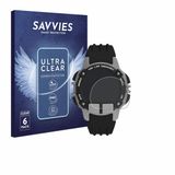 Savvies Screenprotector voor Timex Ironman TW5M63200 - Folie Beschermfolie transparant 6 Stuks