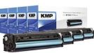 KMP Toner vervangt HP 131A, 131X, CF210A, CF210X, CF211A, CF212A, CF213A Compatibel Combipack Zwart, Cyaan, Magenta, Geel