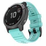 By Qubix Qubix - 22mm Quickfit Siliconen Bandje Lichtblauw voor Garmin Instinct 3 / Instinct E - 45mm