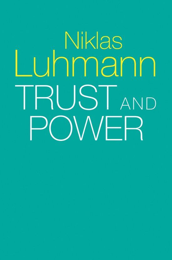 Trust and Power Paperback