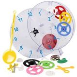 Techno Line Kinderklok Bouwpakket Mechanisch "mijn eerste klok" - 20cm - Transparant