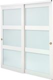 VEVOR Schuifdeur 1829 mm x 2032 mm, wit