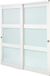 VEVOR Schuifdeur 1829 mm x 2032 mm, wit