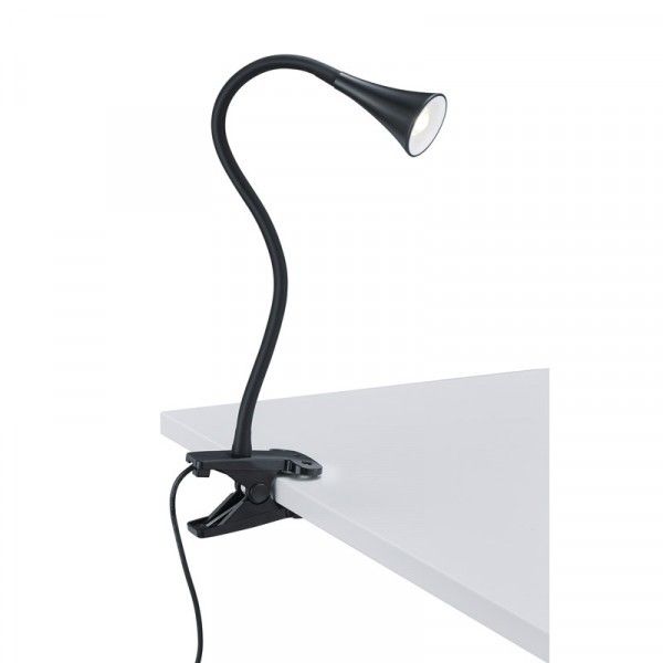 Trio Klemlamp Viper Zwart LED 3W - 4017807328394