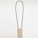 Transparante Xiaomi Transparante beschermhoes met gehard glas voor Xiaomi Redmi Note 12 4G lanyard/koord metaal slang zilver