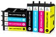 Epson Cartouches d'encre 604XL pour diverses imprimantes Epson (pack de 8)
