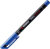STABILO OHPen - Permanent - Superfine 0,4 mm - Blauw - per stuk
