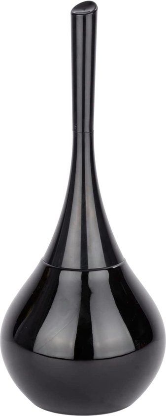 Wenko Flakon - Toiletborstelhouder - Zwart - 40 cm
