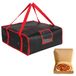 Pizzatas Sac isotherme pour 4 pizzas avec fermeture velcro