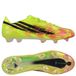 adidas F50 Hyperfast Evo FG Too Light - Jaune/Noir/Solar Turquoise ÉDITION LIMITÉE - Herbe naturelle (FG), pointure 45⅓