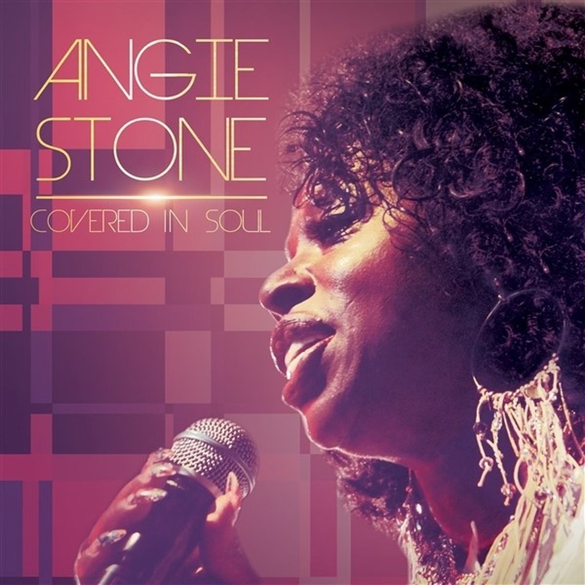 Sonic Rendezvous Angie Stone - Covered In Soul (CD) (Coloured Vinyl)