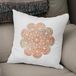 BonaMaison Decoratieve Kussensloop, Kussenhoezen Bank, Decoratieve Kussenhoesjes, Kussensloop; Sofa, Slaapkamer, Kantoor, Auto 43x43 Cm - Ontworpen en vervaardigd in Turkije