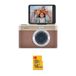 Kodak Pixpro C1 Compacte camera, 13 MP BSI CMOS, 4-voudige zoom, 2,8 inch lcd-display, led-flitser, batterij - bruin + 16 GB microSDHC-kaart klasse 10