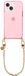 xoxo Wildhearts iPhone 15 roze hoesje met kort Dreamy koord