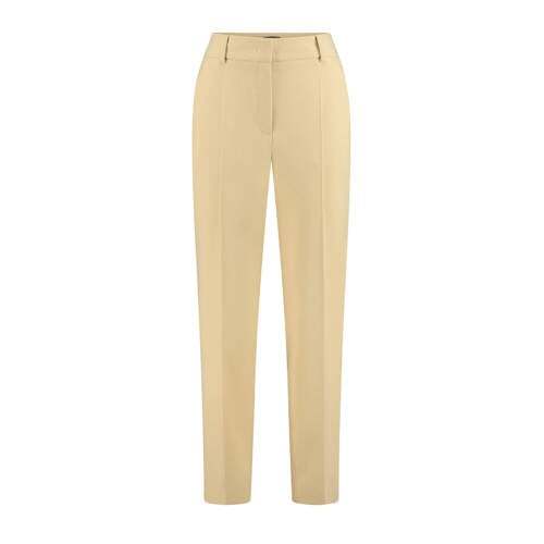 Claudia Sträter Claudia Sträter cropped tapered fit pantalon beige