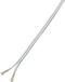 Conrad H21204C4 audio kabel 10 m Transparant