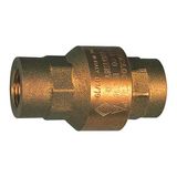 RIEGLER 103868-227.31 terugslagventiel, volledige doorgang, messing, Rp 3/8, 20-50 mbar, 1 stuk