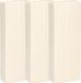 Gerimport Waterverdamper - 3x - ivoor wit - keramiek - 400 ml - radiatorbak luchtbevochtiger
