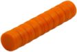 Magnetastico | 10x sterke neodymiummagneten met beschermende coating | Kleur oranje & afmeting 12x6 mm