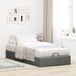 Maison Exclusive - Lit plateforme sans matelas, gris foncé, 90x190 cm, rembourré