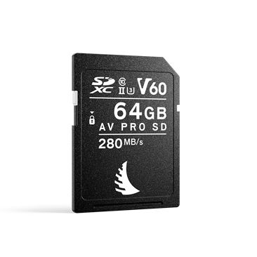 Angelbird AV PRO SD V60 MK2 - 64GB SDXC UHS-II Memory Card