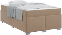 vidaXL Bedframe Cappuccino 120 x 190 cm