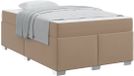 vidaXL Bedframe Cappuccino 120 x 190 cm